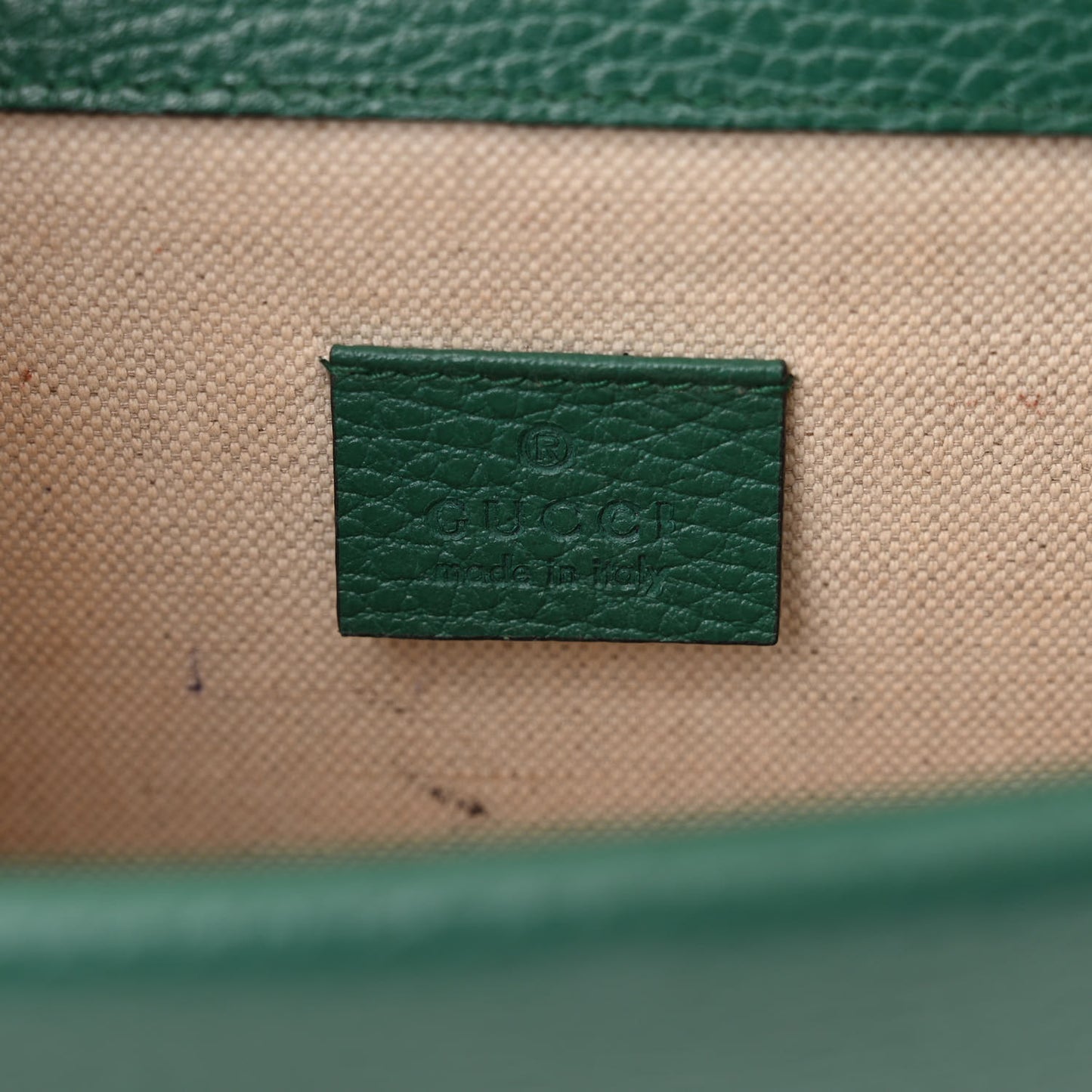 Calfskin Mini Dionysus Shoulder Bag Emerald