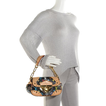 Louis Vuitton Monogram Multicolor Marilyn Black 2 of 7