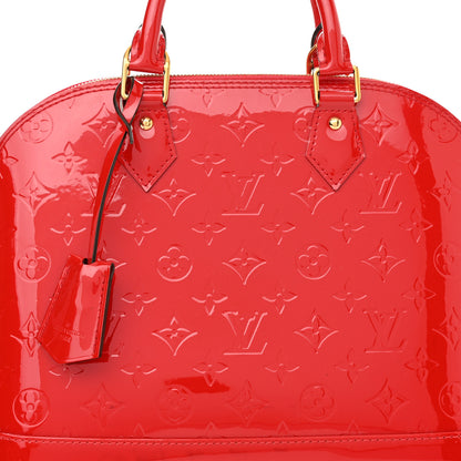 Louis Vuitton Vernis Alma PM Cherry 8 of 13