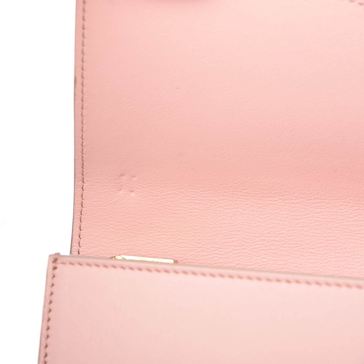 Lambskin Large Diagonal Multifunction Flap Wallet Pink Desert
