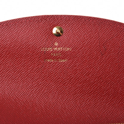 Louis Vuitton Damier Ebene Caissa Wallet Cherry 9 of 12