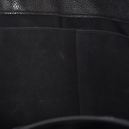 Chanel Caviar Quilted Flap Tote Dark Grey 9 of 13
