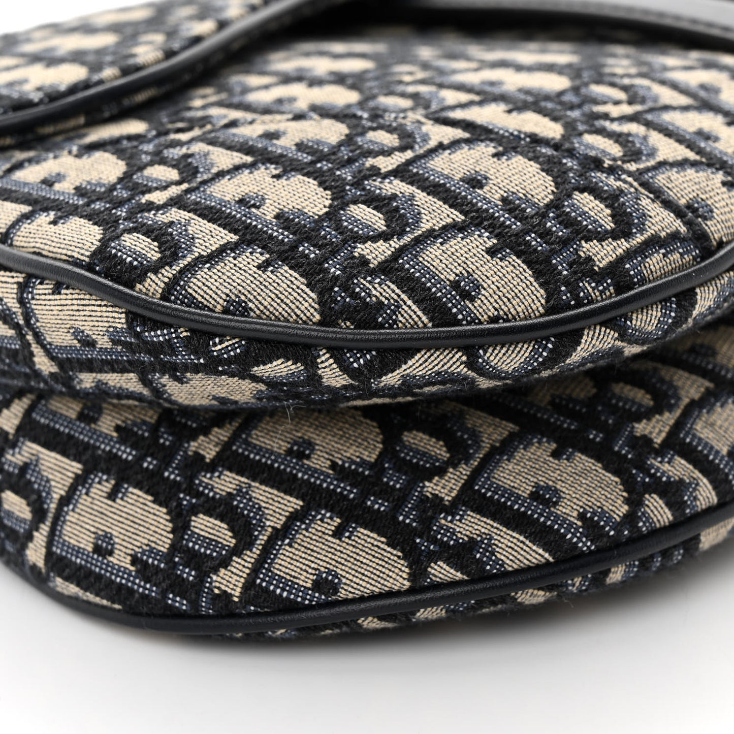 Oblique Saddle Bag Blue