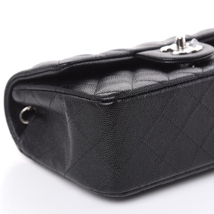 Chanel Caviar Quilted Mini Rectangular Flap Black 8 of 10