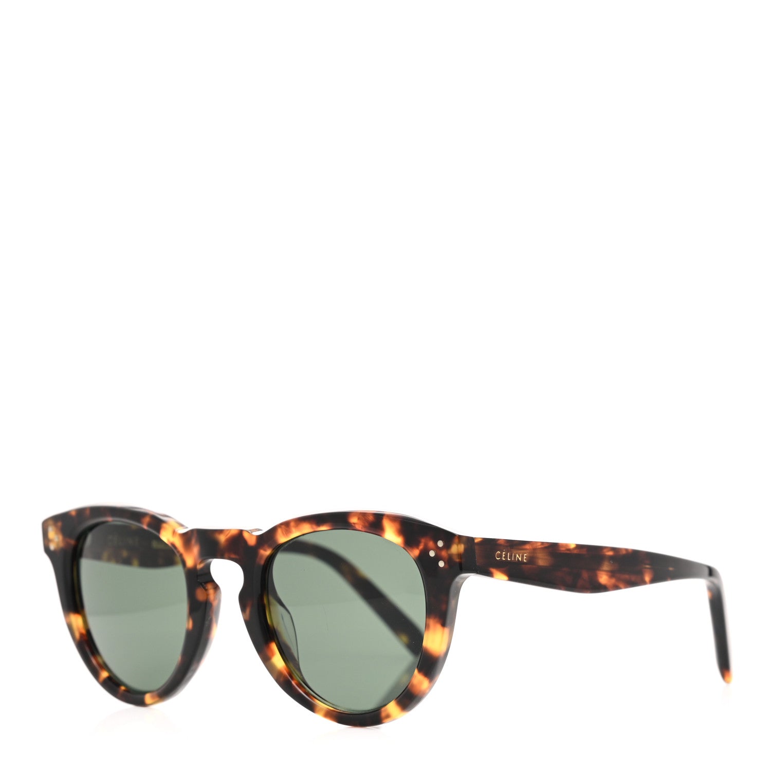 Celine Acetate Bevel Cat Sunglasses CL 41384/F/S Tortoise 1 of 6