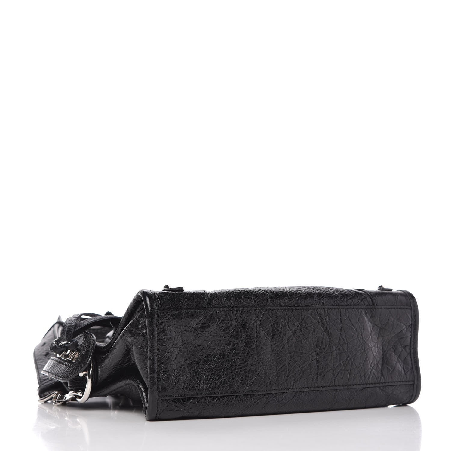 Balenciaga Agneau Classic Silver Hardware Mini City Black 4 of 9