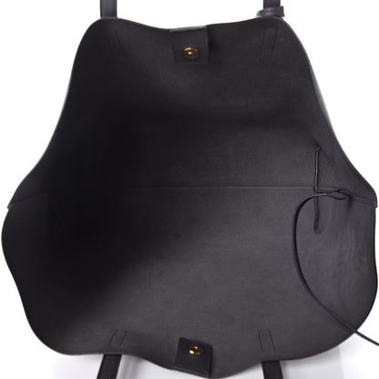Saint Laurent Calfskin Large Shopping Tote Asphalt 8 of 12