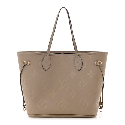Louis Vuitton Empreinte Monogram Giant Neverfull MM Tourterelle 1 of 11