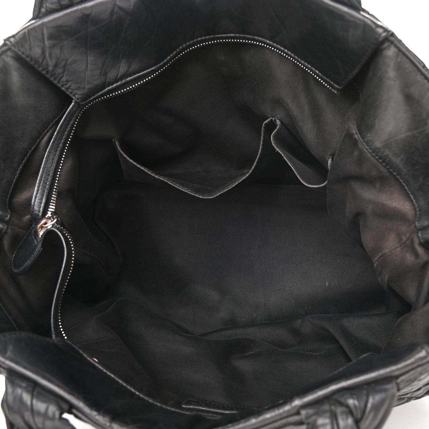 Aged Calfskin CC Tote Black