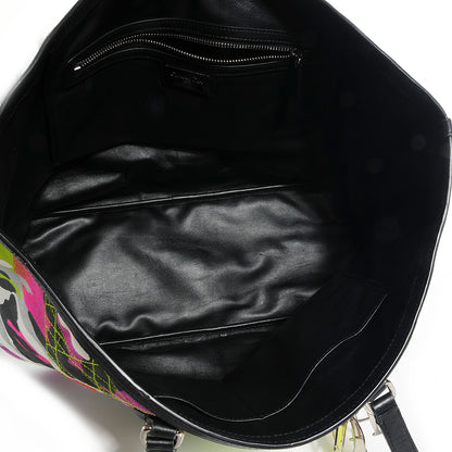 Christian Dior Canvas Large Camouflage Anselm Reyle Tote 6 of 7