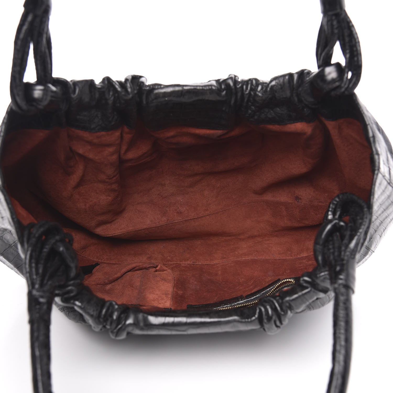 Nancy Gonzalez Crocodile Tote Black 5 of 11