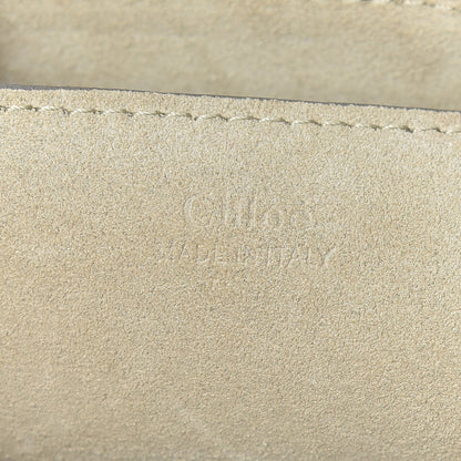 Chloe Calfskin Suede Small Pixie Bag Pearl Beige 8 of 9