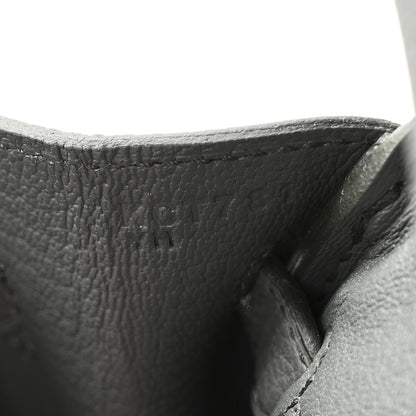 Hermes Togo Birkin 25 Vert Amande 7 of 11