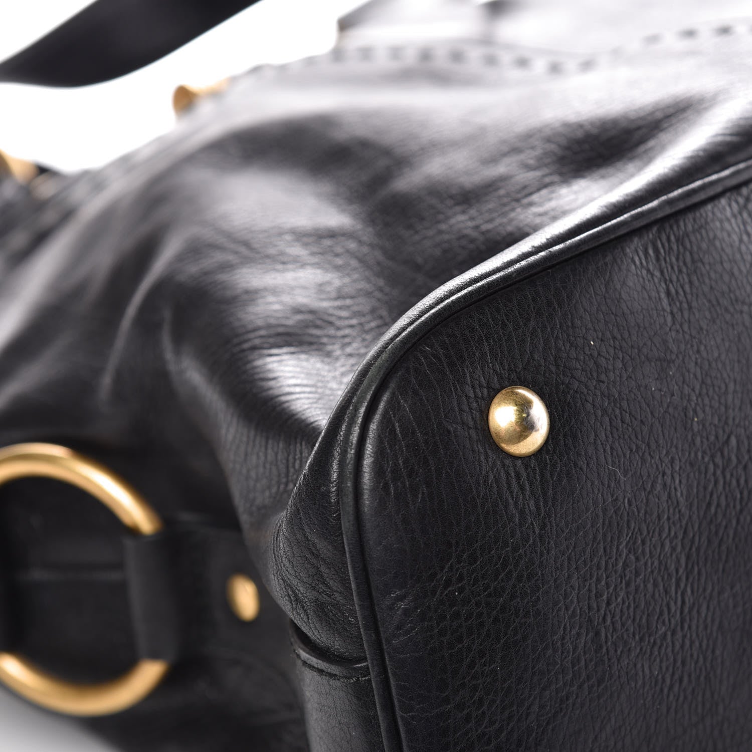 Saint Laurent Calfskin Oversized Muse Black 14 of 17