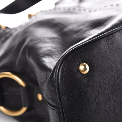 Saint Laurent Calfskin Oversized Muse Black 14 of 17