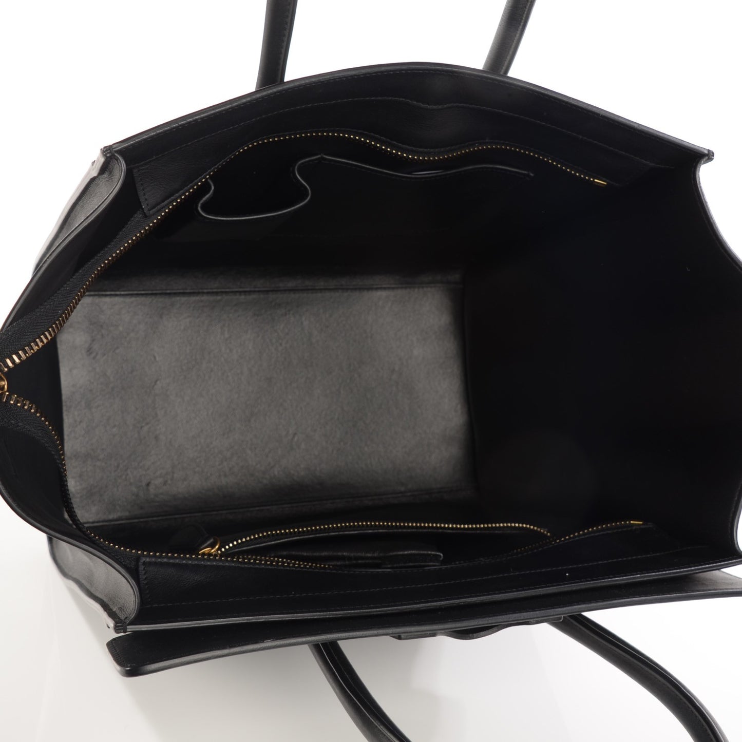 Smooth Calfskin Mini Luggage Black