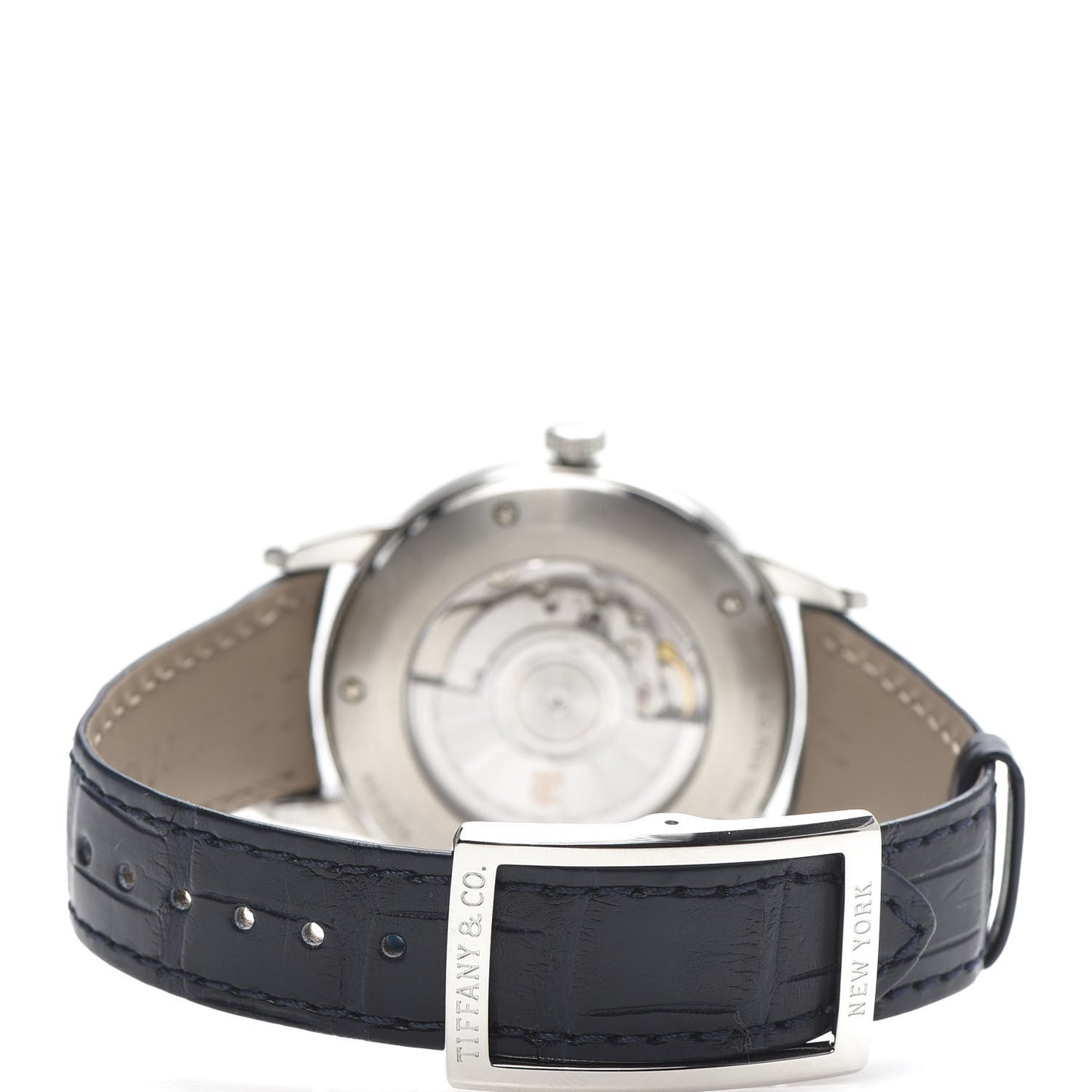 Stainless Steel Alligator 40mm CT60 3-Hand Automatic Watch Blue
