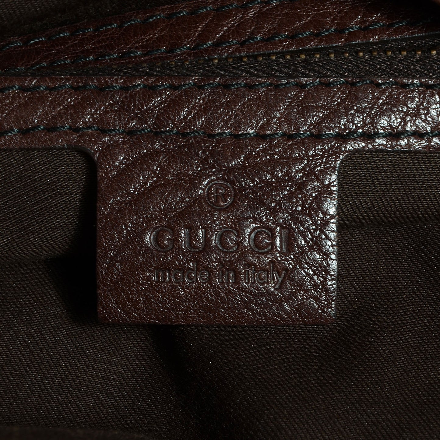Monogram Large Jockey Hobo Brown