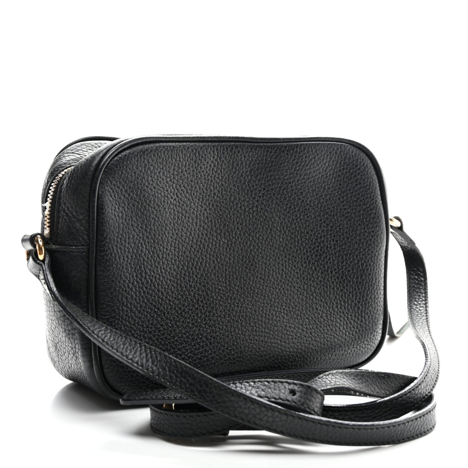 Gucci Pebbled Calfskin Small Soho Disco Bag Black 3 of 14