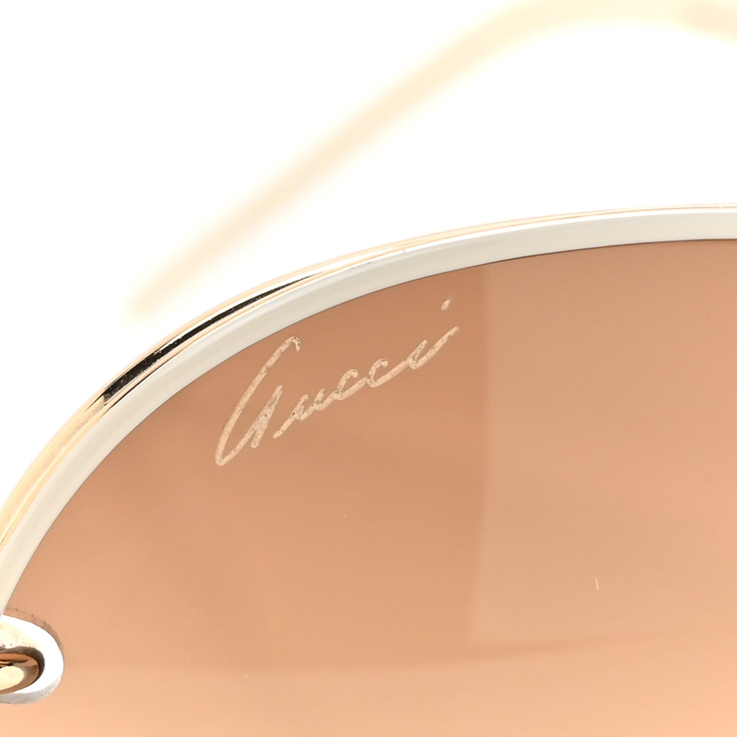 Marina Chain Aviator Sunglasses GG 4225/S Gold White