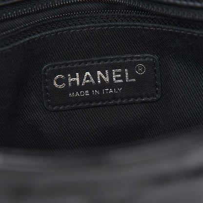 Chanel Patent Quilted Large Coco Shine Flap Black 6 of 10