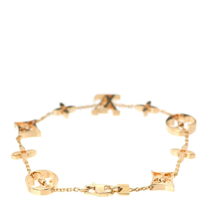 Louis Vuitton 18K Yellow Gold Monogram Bracelet 3 of 5