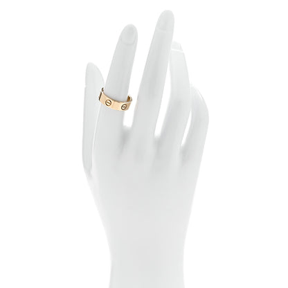 Cartier 18K Yellow Gold 5.5mm LOVE Ring 54 7 2 of 5