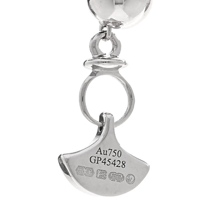 Graff 18K White Gold Diamond Butterfly Silhouette Mini Pendant Necklace 5 of 5