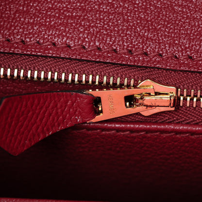 Hermes Epsom Birkin 30 Rouge Grenat 21 of 24
