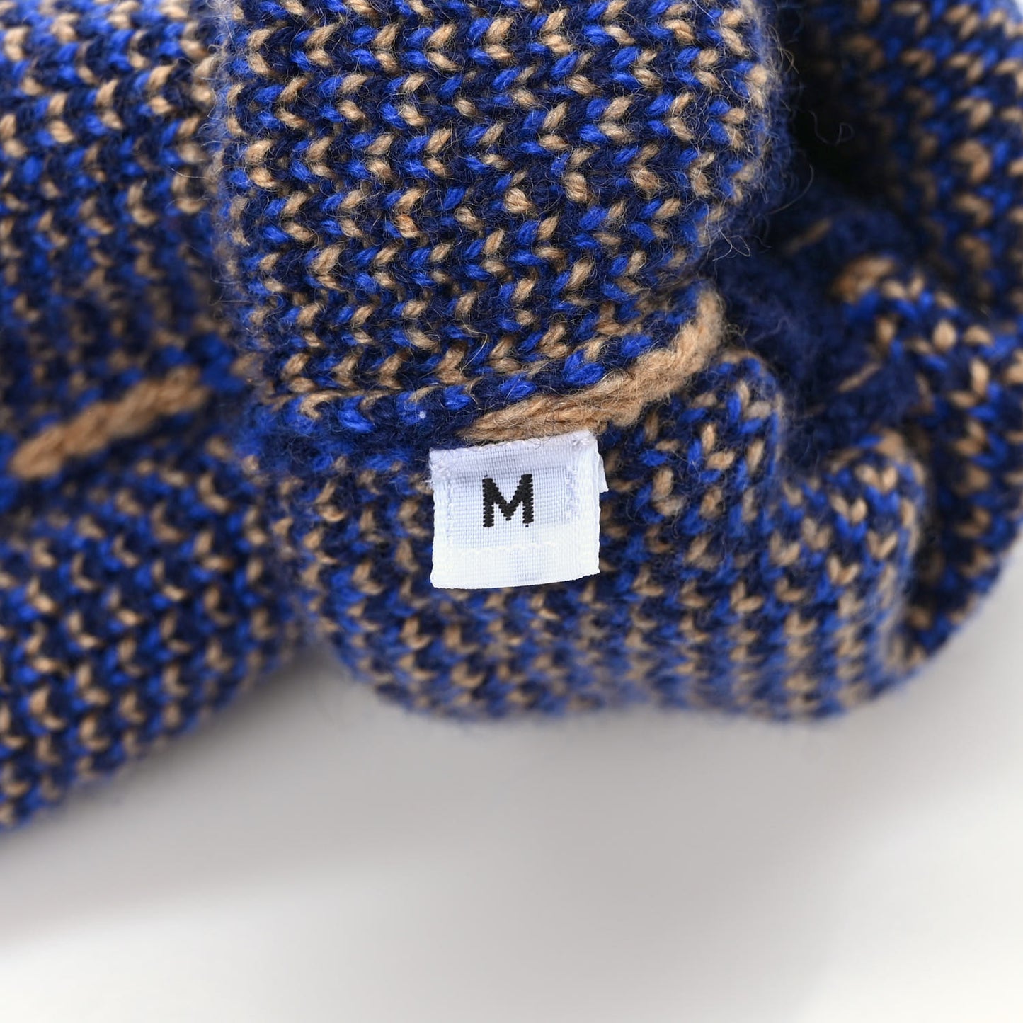 Cashmere Gloves M Blue