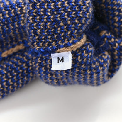 Hermes Cashmere Gloves M Blue 3 of 3