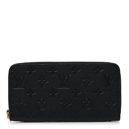 Louis Vuitton Empreinte Zippy Wallet Black 1 of 6