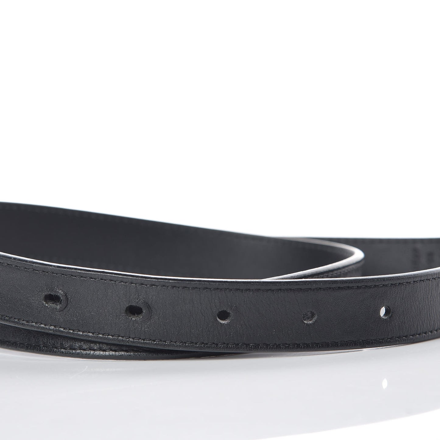 Calfskin Double G 20mm Belt 85 34 Black