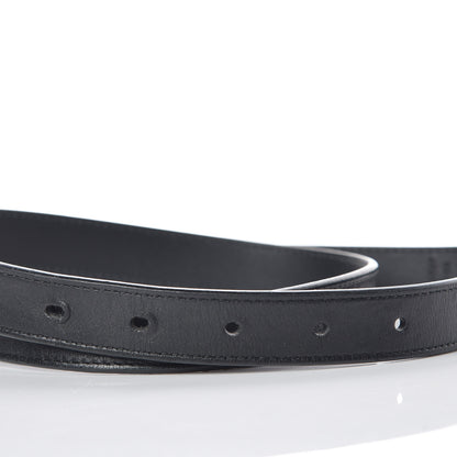 Gucci Calfskin Double G 20mm Belt 85 34 Black 5 of 7