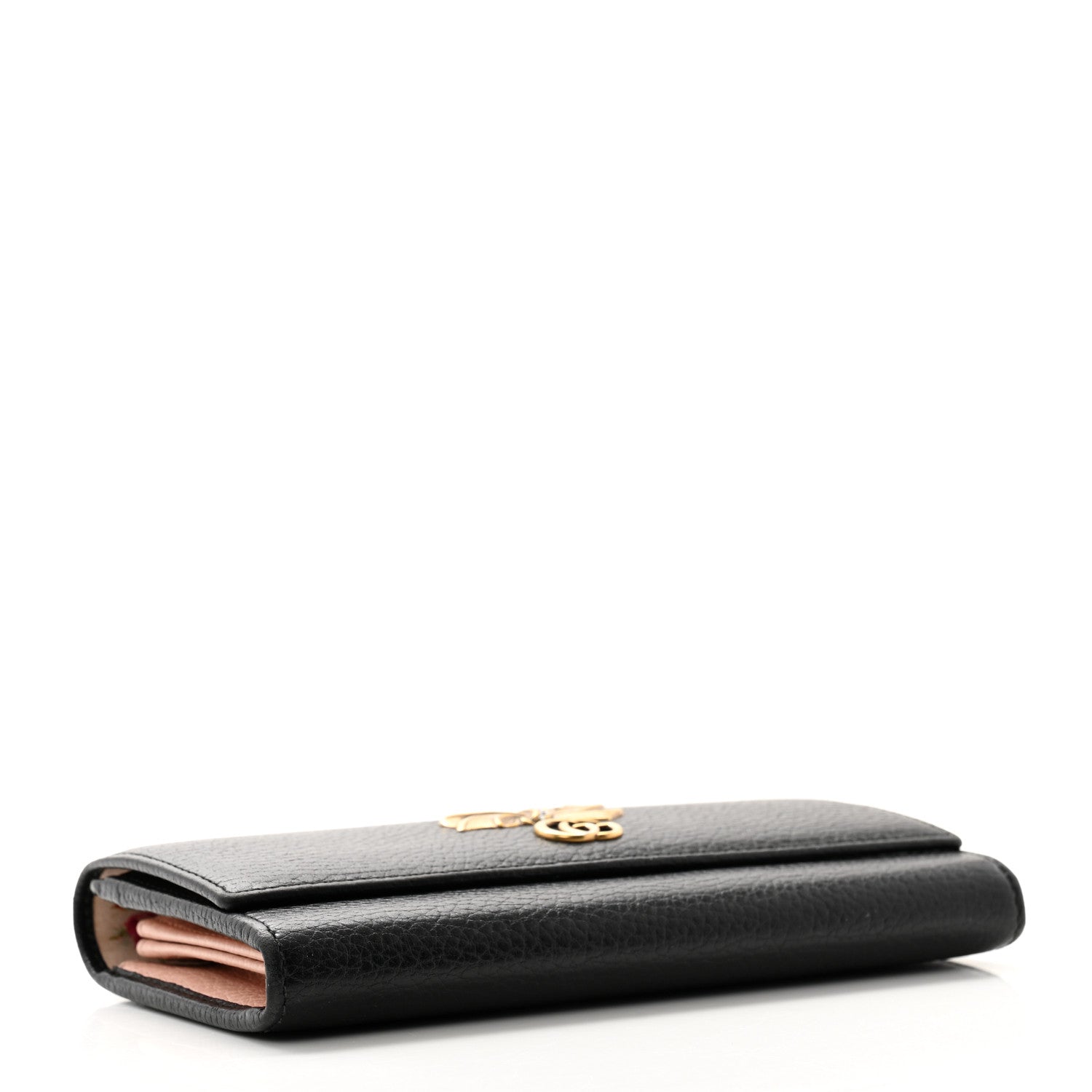 Gucci Calfskin Garden Continental Wallet Black 4 of 10