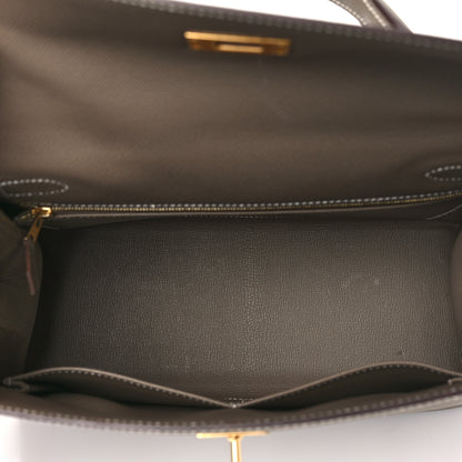 Hermes Epsom Kelly Sellier 28 Etoupe 5 of 10