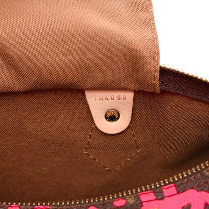Louis Vuitton Monogram Graffiti Speedy 30 Fuchsia 7 of 12