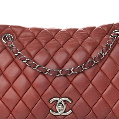 Chanel Lambskin Large New Bubble Flap Red 8 of 21