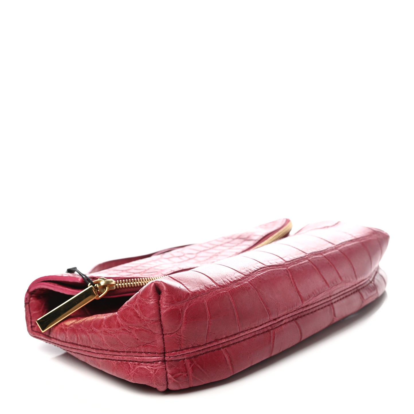 Alligator Kendal Folded Crossbody Red