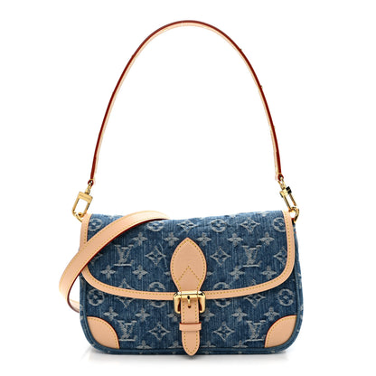 Louis Vuitton Monogram Denim Diane Blue 1 of 10