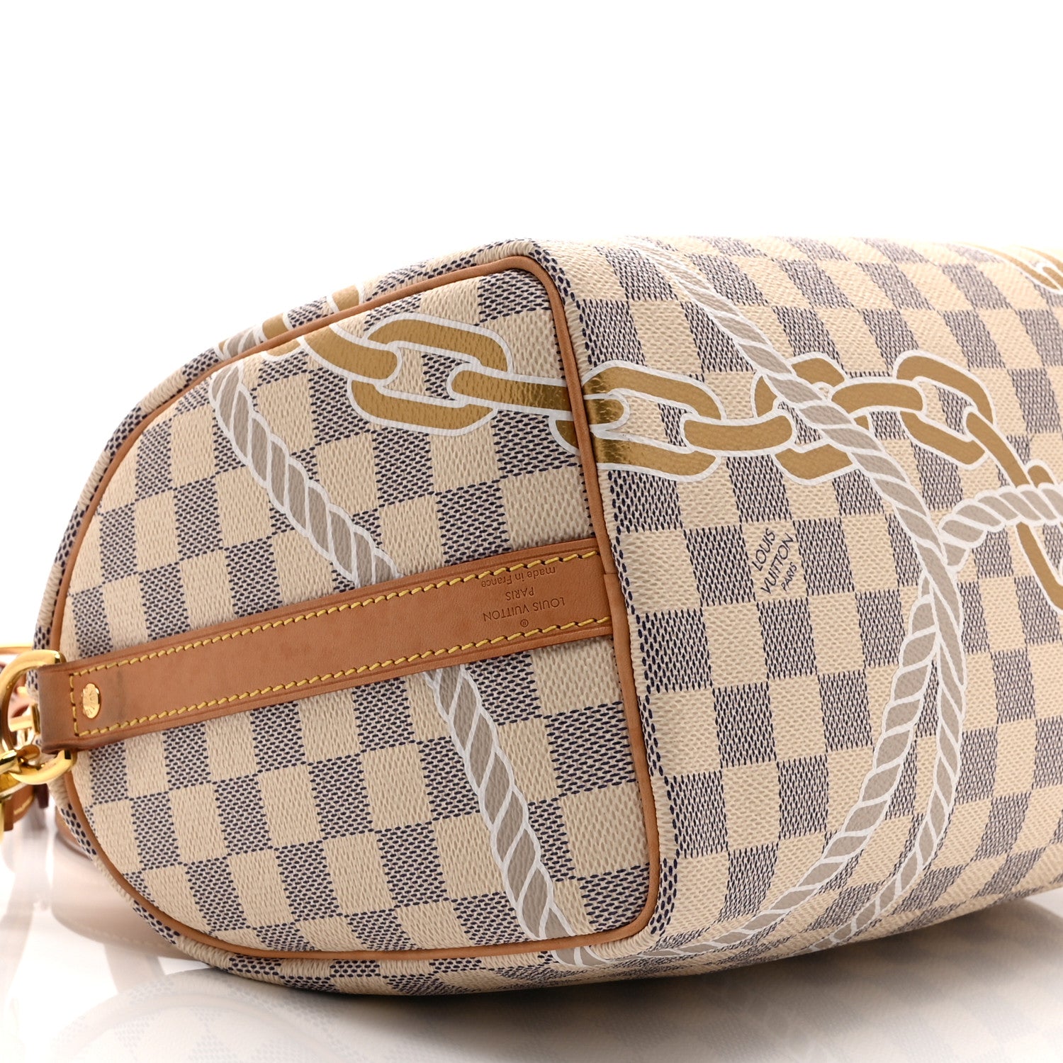 Louis Vuitton Damier Azur Nautical Speedy Bandouliere 25 8 of 11