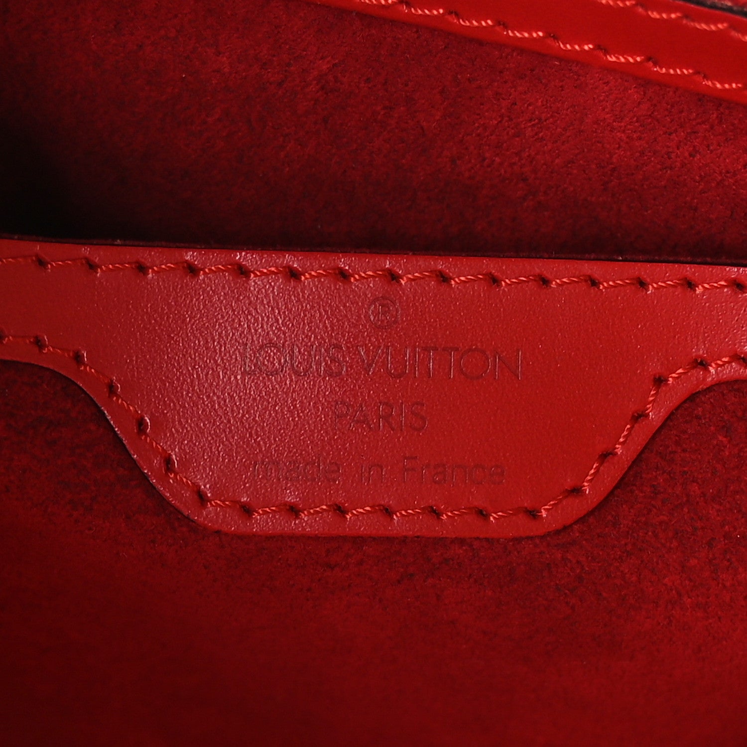 Louis Vuitton Epi Saint Jacques PM Castillan Red 7 of 9