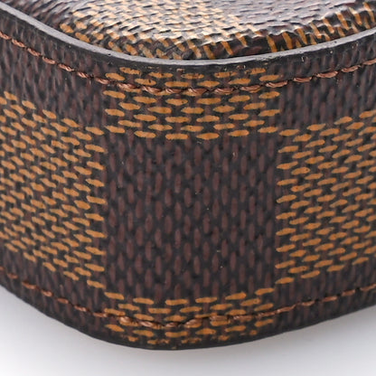 Louis Vuitton Damier Ebene Pochette Felicie Chain Wallet 10 of 13