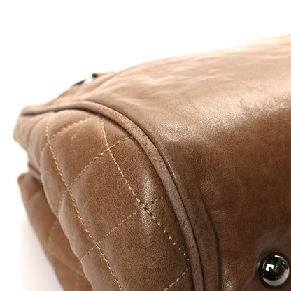 Chanel Calfskin Small Perfect Day Tote Brown 13 of 19