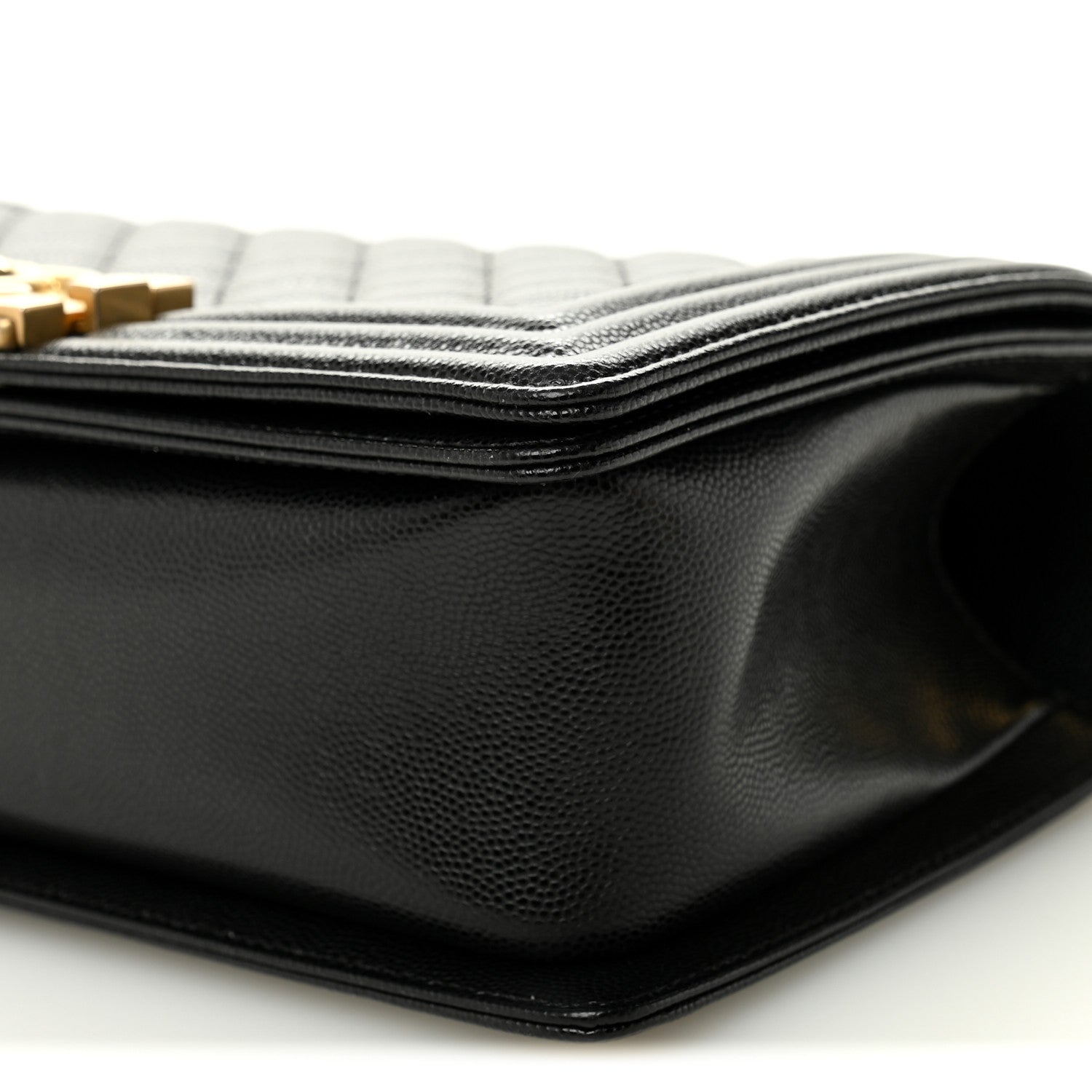Chanel Caviar Quilted Medium Boy Flap Black 10 of 10