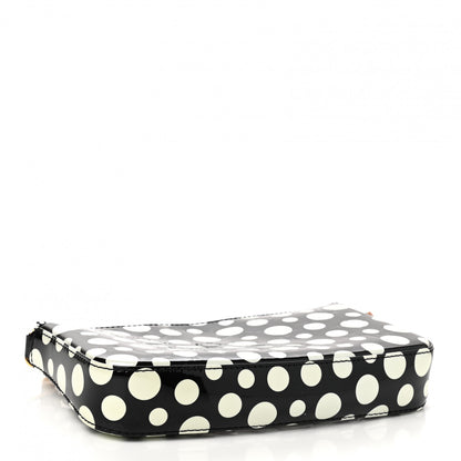 Louis Vuitton Vernis Kusama Infinity Dots Pochette Accessories Black 4 of 11