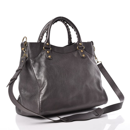 Balenciaga Chevre Classic Gold Hardware Velo Bronze 3 of 9