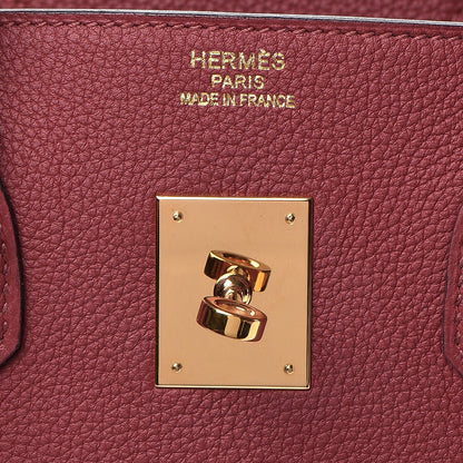 Hermes Togo Birkin 35 Rouge Grenat 6 of 30