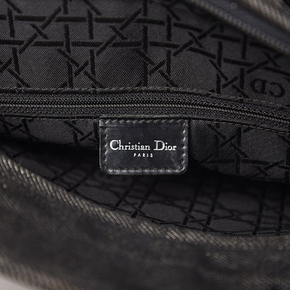 Christian Dior Denim Cannage Large Lady Dior Black 5 of 9