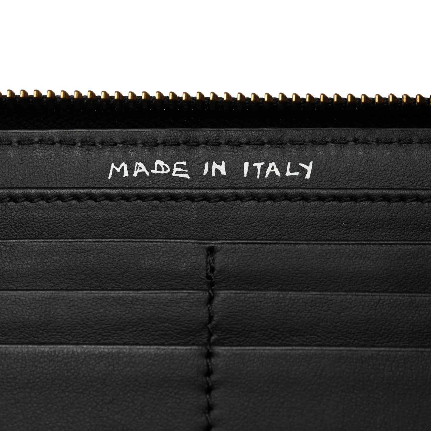 Coated Canvas Mega Check Sketchbook Doodle Zip Wallet Black